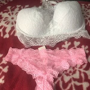 brand new bra and panties the bra